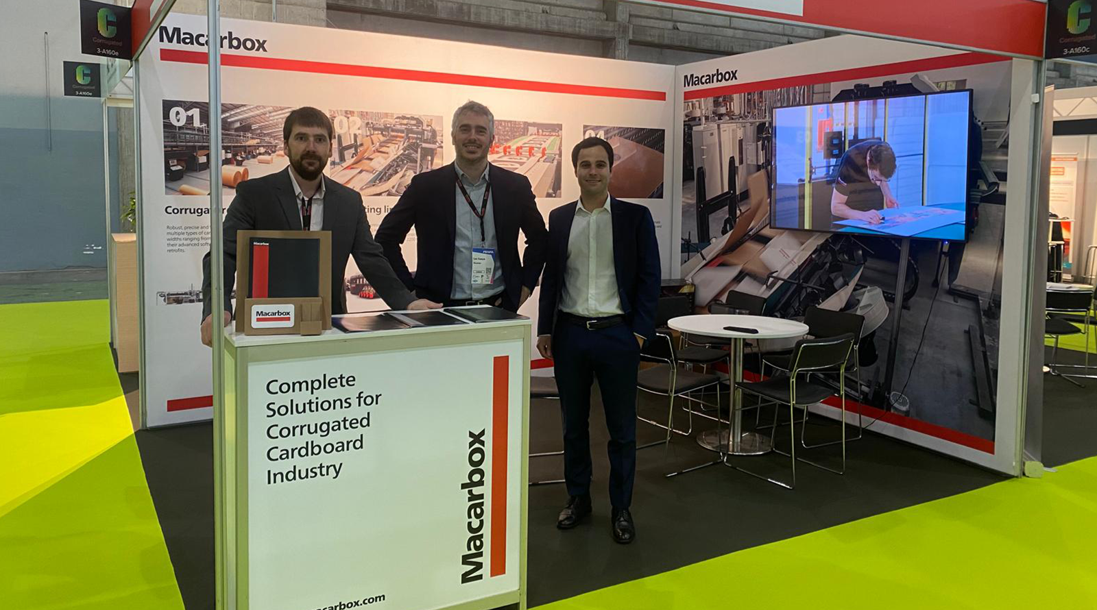 Macarbox at FESPA Corrugated 2026 in Barcelona