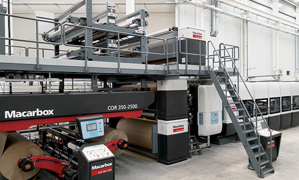 Corrugator line