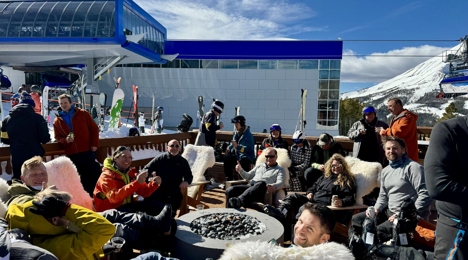 Macarbox no Ski Meeting da AICC em Montana