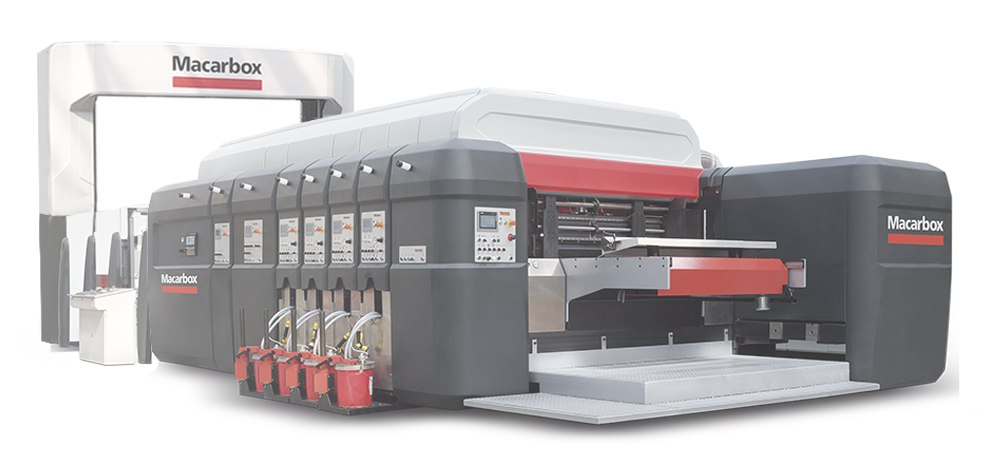 Automatic rotary die cutting machine for corrugated box-die-cutter